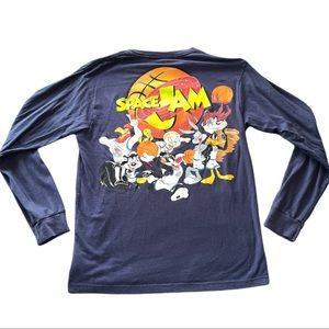 🌟SOLD🌟Space Jam Long Sleeve Tee Shirt